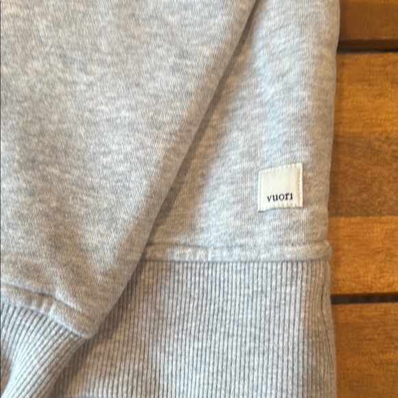 Women’s Gray Half-Zip Sweater - Picture 2 of 4